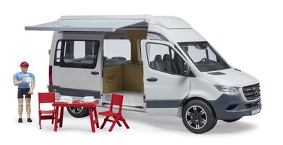 Bruder MB Sprinter Camper mit Fahrer 02672 Wohnmobil NEU OVP