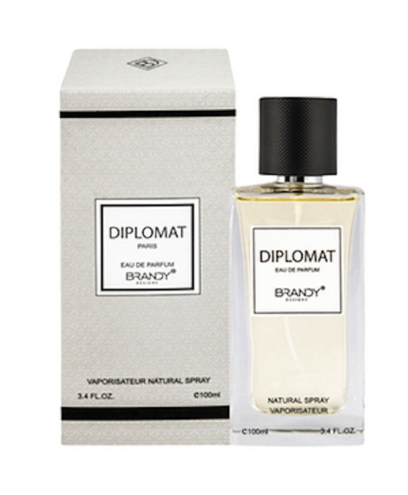 Diplomat Paris by Brandy Designs 100ml Eau De Parfum Oceanic Note Bay Leaf Wood