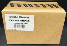 Golf 2026 Panini Contenders Optic Liv Golf Sealed 12 Box Case Q0003 B