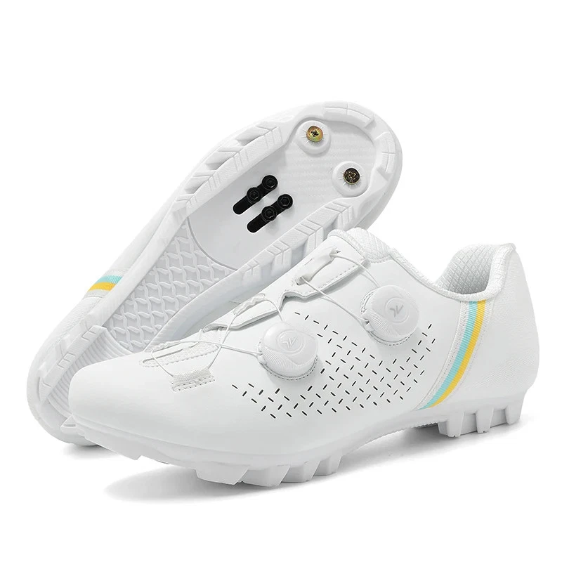 Mtb Cycling Sneakers Men Flat Pedal Bicycle Shoes Speed Racing Cycling Shoes - Image 3 of 4