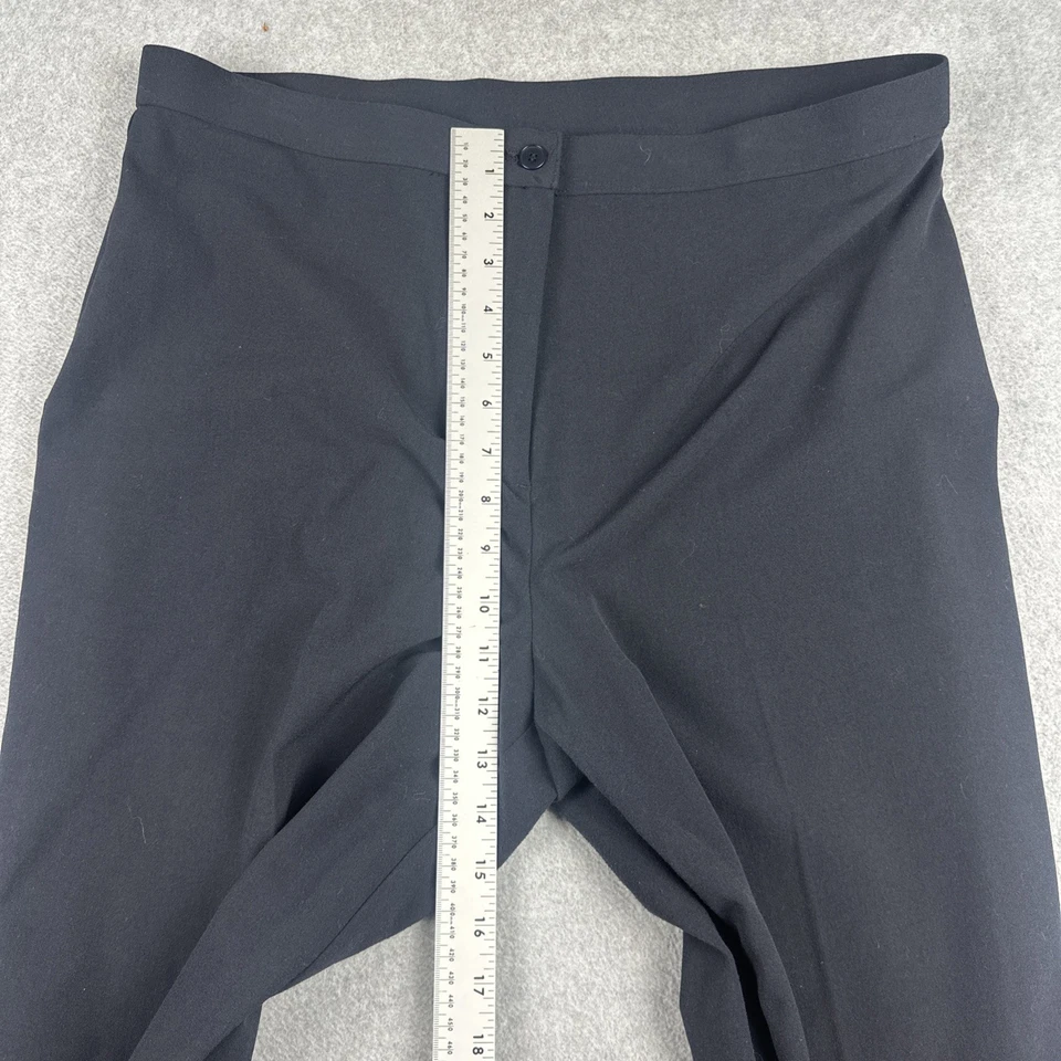 Focus 2000 Pants Womens 14 Blue Stretch Wide Leg Straight Career Work Office - Image 4 of 4