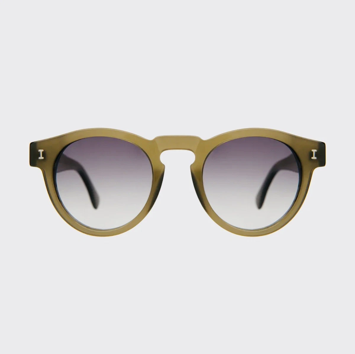 EUC Illesteva Leonard Ring Sunglasses in Havana/ Gray Amazon.com: Illesteva Sunglasses Leonard II E - Black/Grey  main image 3