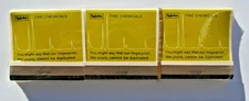 Vintage Upjohn Company Fine Chemicals Matchbook Advertising, Kalamazoo