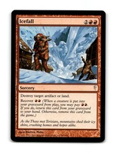 Icefall 85 Common Coldsnap Magic: The Gathering Near Mint