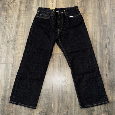 NWT Pitford Menswear Dark Wash Denim Men 34X30 Rugged Quality Straight Jeans