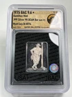 Wyatt Earp 1975 Toned Proof DCAM 1oz Silver Bar BAC 9.6+ (Bar SN: 0714)
