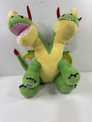 Build-a-bear How To Train Your Dragon Barf & Belch 2 Headed Dragon BAB