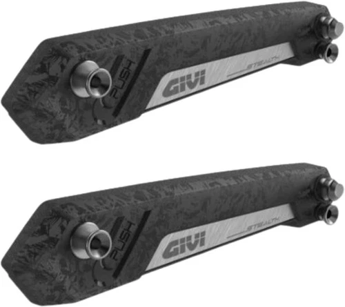 Givi Stealth Side Bag Mounting Frames for Kawasaki Z900 2025-2026 (1 Pair) Black