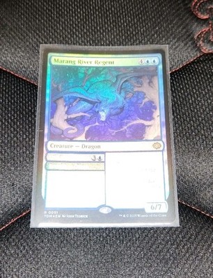 MTG | Marang River Regent / Coil and Catch | Tarkir Dragonstorm | Foil | NM | EN