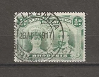 RHODESIA 1910/13 SG 120 1/2d Bluish Green USED