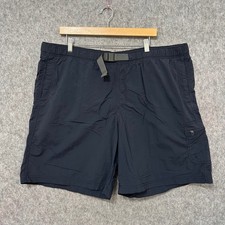 Columbia Men's Navy Blue Omni Shade Sun Protection Cargo Shorts XXL
