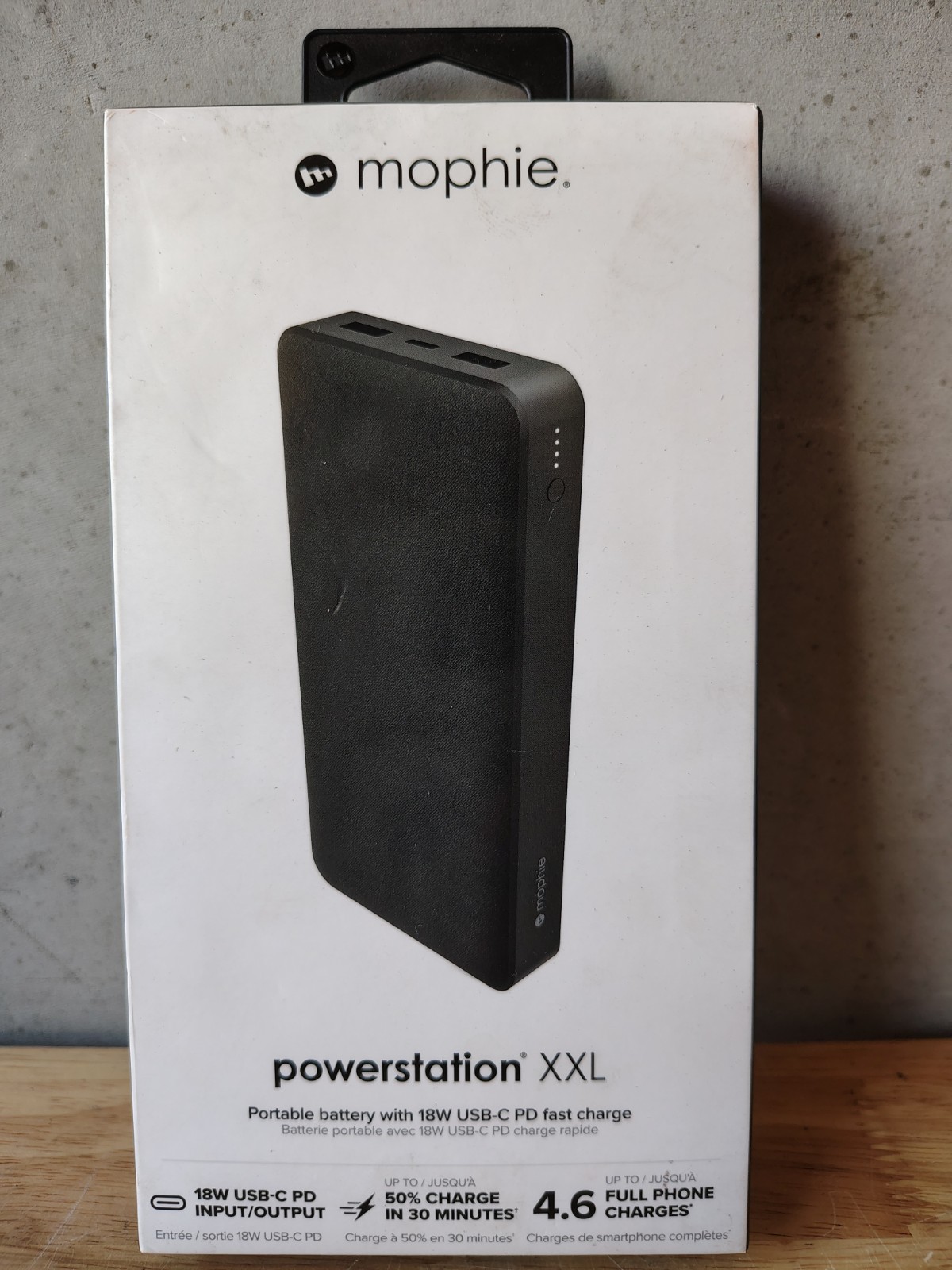 *NEW* Mophie PowerStation XXL Portable Battery - Black