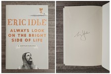 Eric Idle Signed Always Look on the Bright Side of Life Hardcover Book RAD Eric Idle Signed Always Look on the Bright Side of Life Hardcover Book RAD