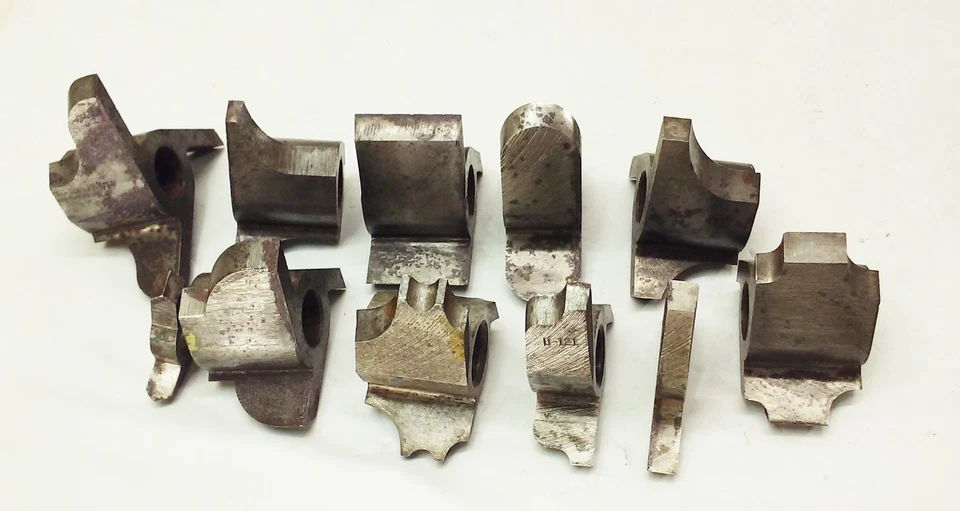 Craftsman 103 113 wood shaper Cutters set LOT fit 1/2" spindle arbor - Image 4 of 4