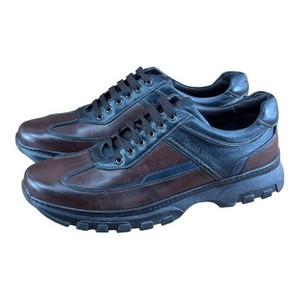 Galizio Torresi Men’s slip on Leather  navy Blue shoes loafers Size 8.5/9|42 EU galizio-torresi-default-title-  main image 4