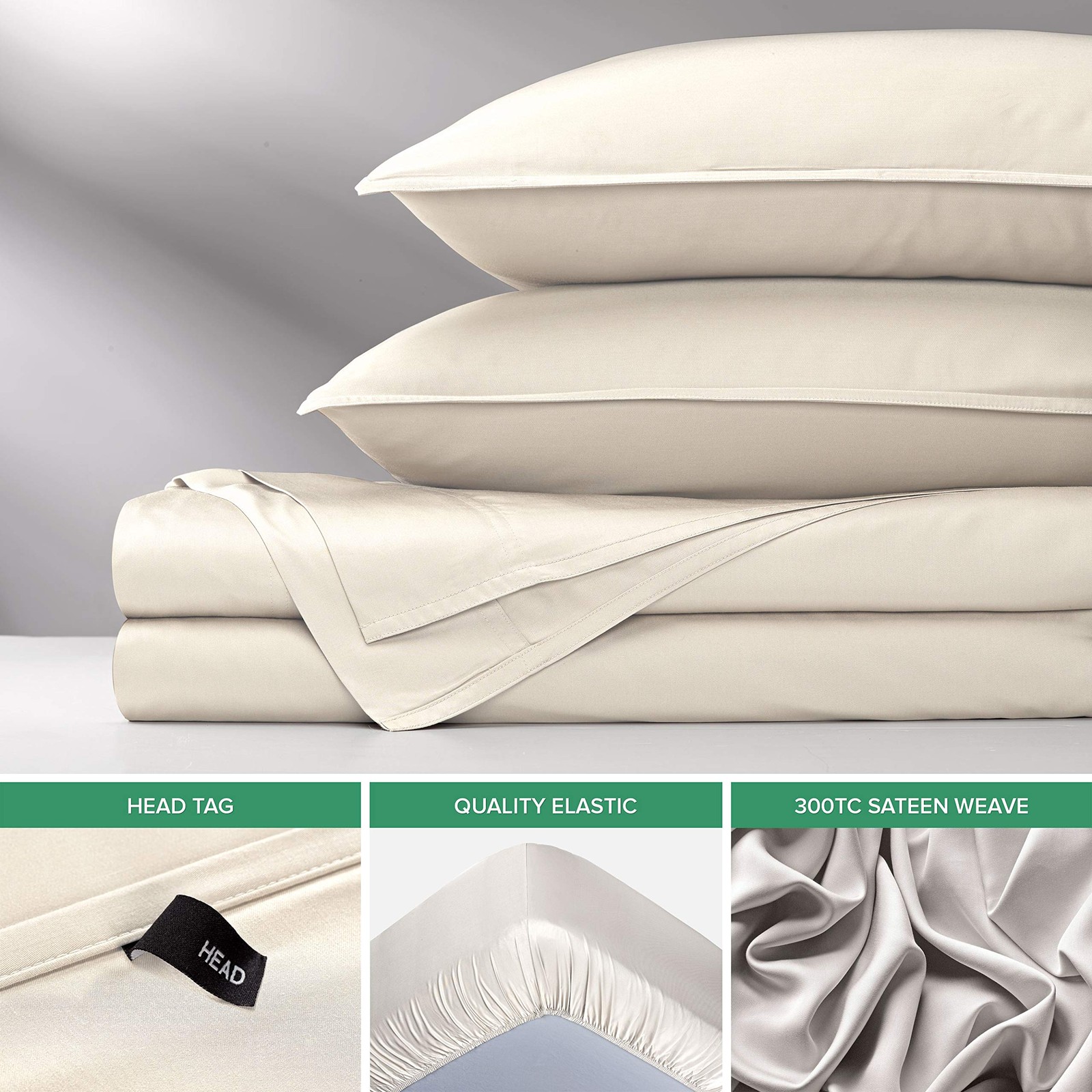 King Sheets by Pure Bamboo, Genuine 100 Organic Viscose Derived from Bamboo ...