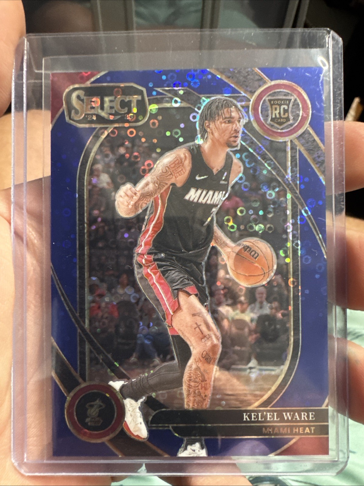 2024-25 Panini Select Kel’el Ware #273 /25 Blue Disco