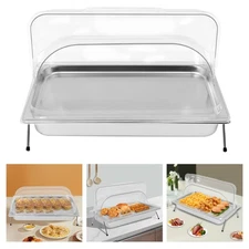 Food Serving Display Tray, Buffet Cold Serving Cooler Platter Party Platter Dish