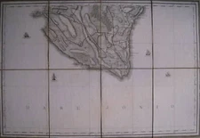 PUGLIA_SALENTO_GALLIPOLI_ALESSANO_UGENTO_RIZZI ZANNONI_ANCIENT CARTOGRAPHY_RARE
