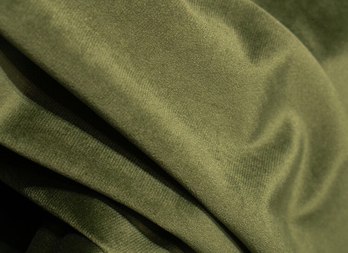 Custom green velvet embroidery thick French cloth curtain tulle drape C1774 - Picture 6 of 12