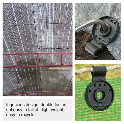 20PCS Clip per Rete Parasole Clip per Fissaggio Giardino Casa - Foto 10 di 12