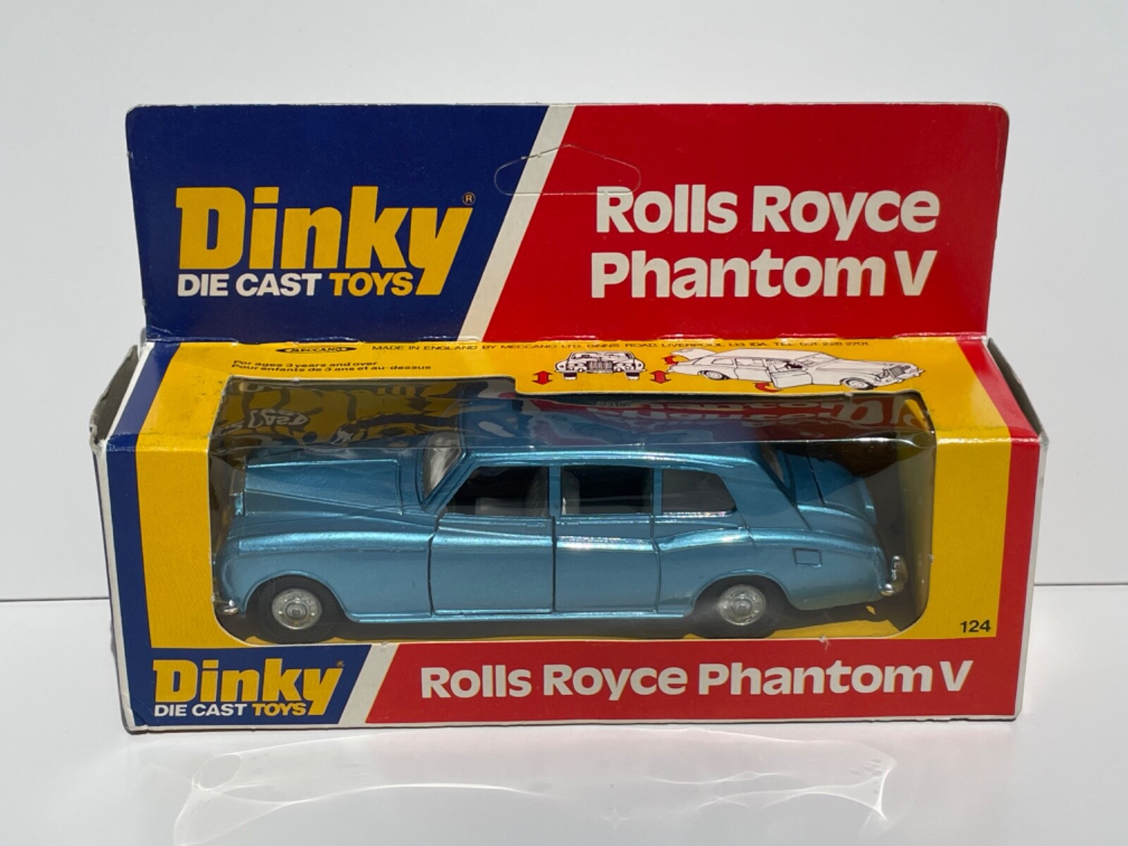 Dinky 124, Rolls Royce Phantom V - Free Price Guide & Review
