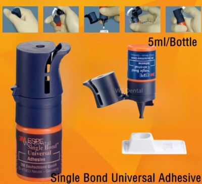 Scotchbond 3M ESPE Single Bond Universal Bonding Adhesive 1 Bottle 5 ml Dental