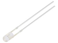 2X OSY5PA3E31B-12V Led 3 Mm Gelb 2180-3000Mcd 30° Front: GewöLbt 12V Anz. Ausg: