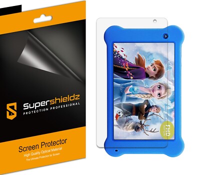 [3-Pack] Supershieldz Anti Glare Matte Screen Protector for Aeezo Kids Tablet 7''