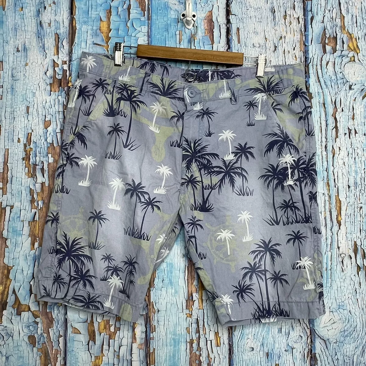 Mens printed deals chino shorts