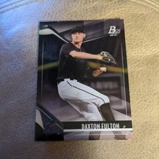 Daxton Fulton 2021 Bowman Platinum Top Prospects #TOP-76 (Marlins)