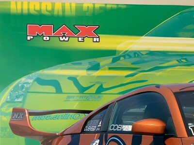 NISSAN 350Z,MAX POWER MAGAZINE, AUTHENTIC 2005 POSTER, LAST ONE