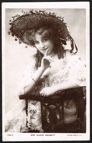 Rotary ☆ EDWARDIAN THEATRE ACTORS & ACTRESSES ☆ 1900s Postcards #1661 to #1760 - Picture 234 of 250