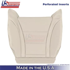 2016-2022 For Mercedes-Benz GLC X253 C253 Leather Driver Bottom Seat Cover Tan