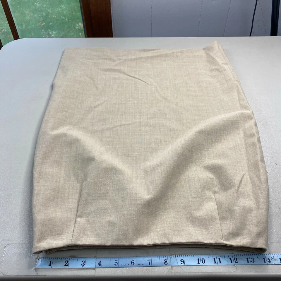 Falda Garfield & Marks Peg Talla 6 Mujer Beige Tostado Elástico Lápiz Midi 28x25 M Foto 4 de 4