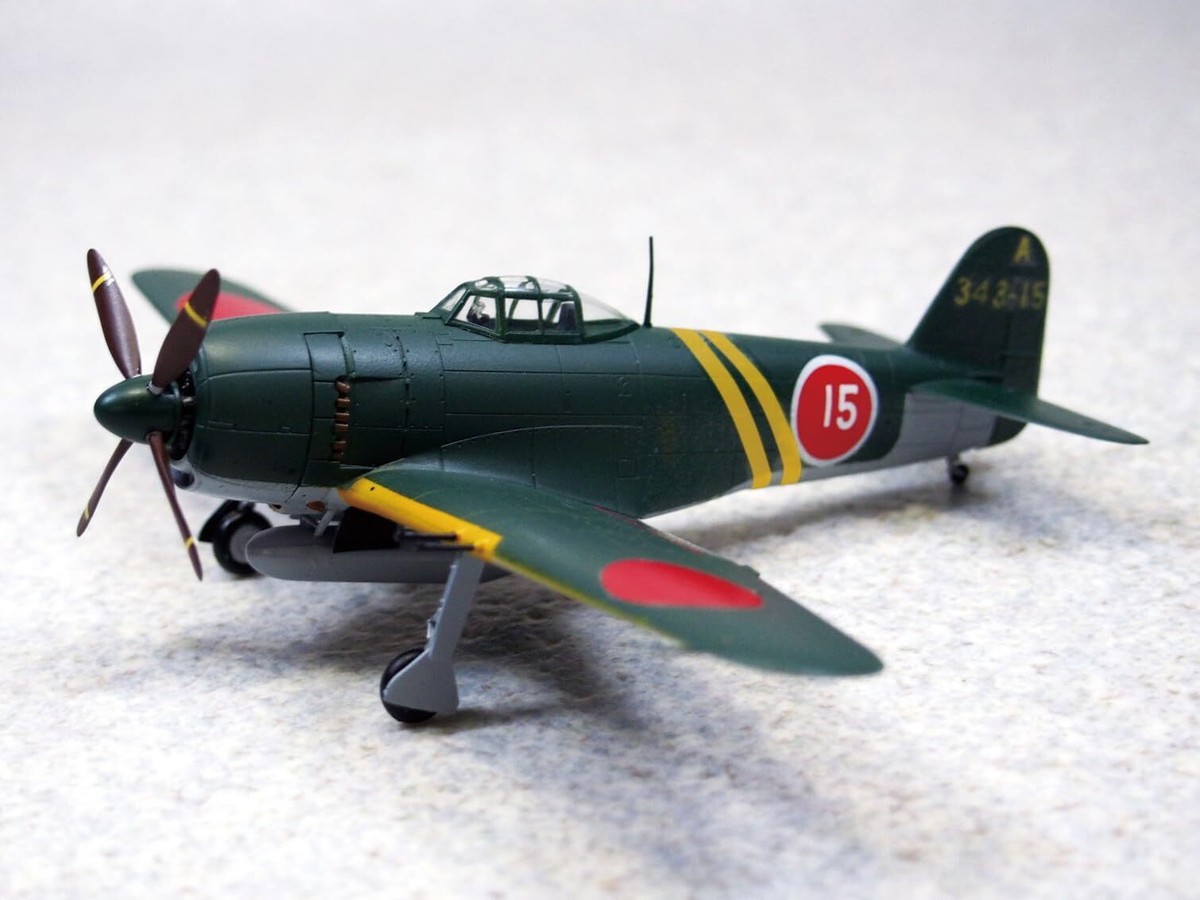 AOSHIMA 1/72 AIRCRAFT No.9 N1K2-J SHIDEN MODEL 21 EARY TYPE Model