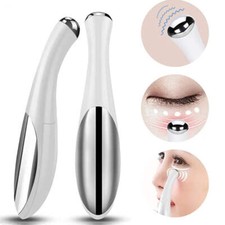 Electric Eye Massage Pen Portable Beauty Tool for Facial Eye Care, Battery-P
