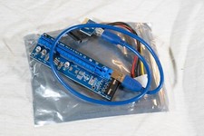PCI-E 1x to 16x Powered USB3.0 GPU Riser Extender Adapter Card