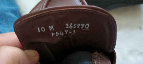 Men's DEXTER Walkmocs Brown Loafers Size 10M - Picture 6 of 6