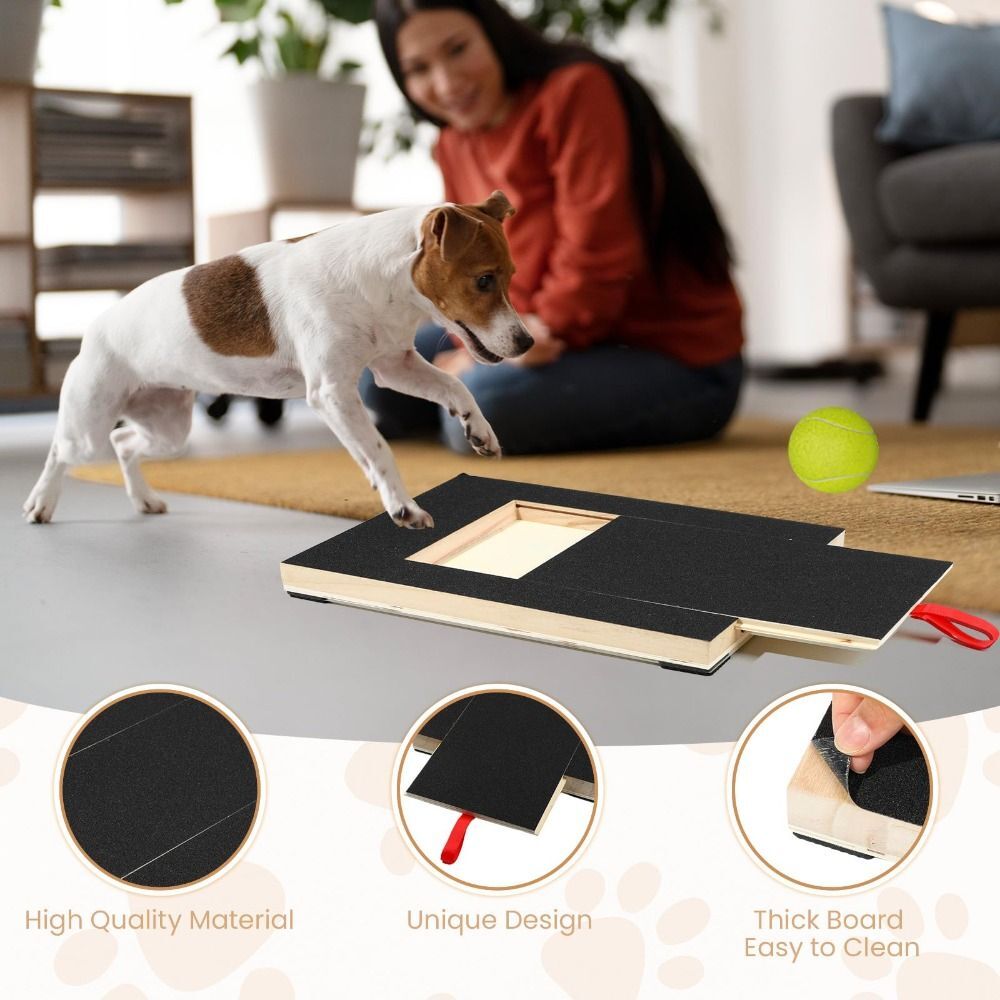 Wooden Dog Nail File Board StressFree Sandpaper Board Scratcher eBay