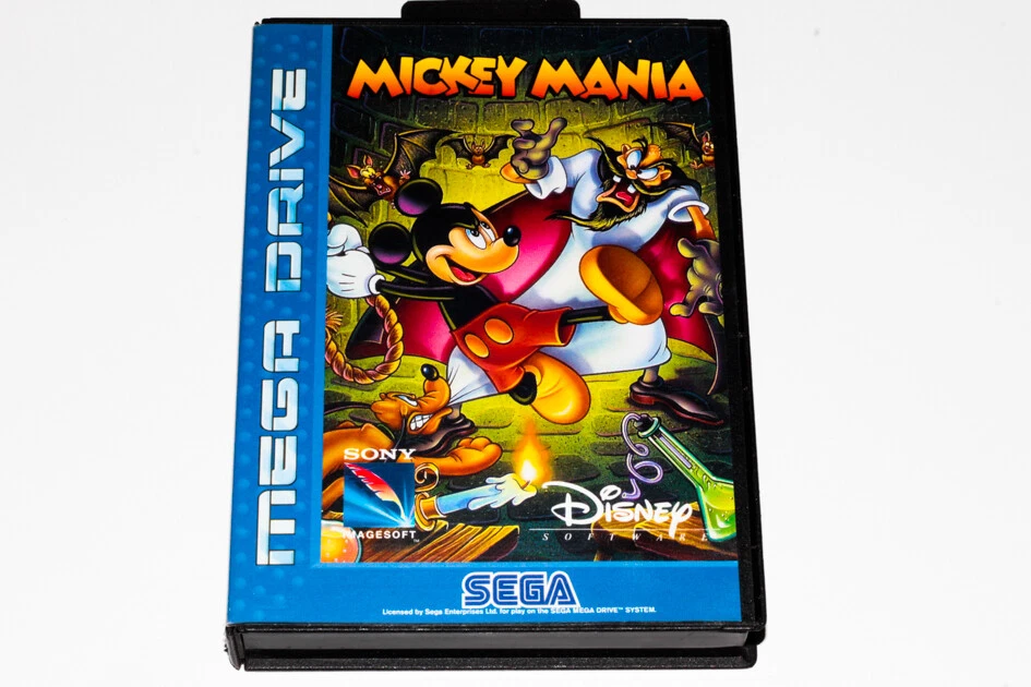 Mickey mania/jeu video mega drive vintage - Jeux vidéo