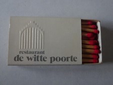 Pudełko zapałek "de wiite poorte" - Brugia (Belgia)