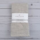 Room & Retreat Fabric Dinner Napkins Set of 4 Natural 19x19 Cotton