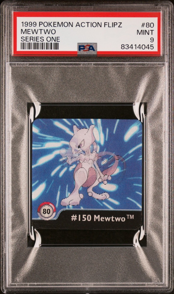 Pokemon Mewtwo #80 Action Flipz Series One PSA 9 MINT | eBay