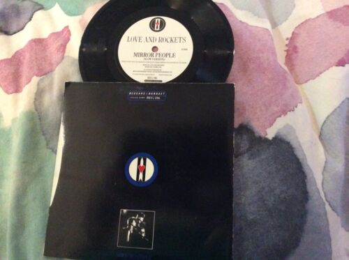 Love And Rockets The Light 7” Vinyl Picture Cover B/W The Mirror People (Slow) - Picture 2 of 2