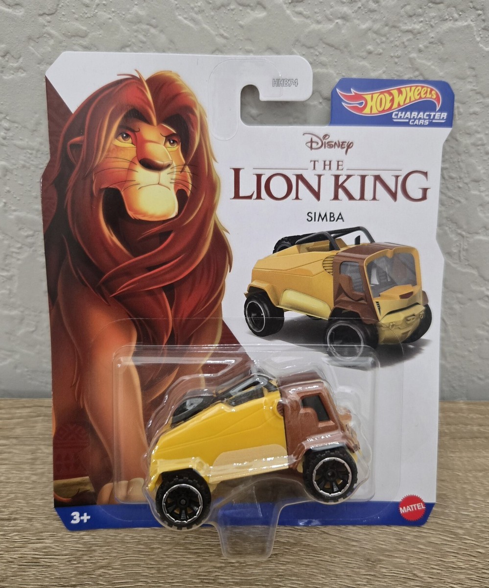 2024 Hot Wheels Character Cars Disney The Lion King SIMBA TIMON