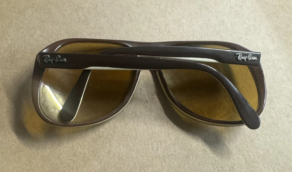 Gafas de sol Timberline vintage de 1960 B&L Ray Ban lentes ambermáticas Foto 2 de 4