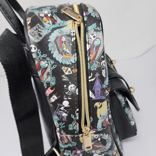 Disney Pesadilla antes de Navidad Mini Mochila con Correas Ajustables y Gol - Imagen 6 de 11