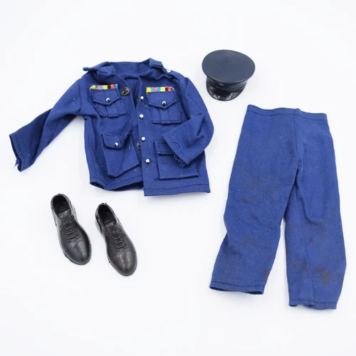 VTG Vint Dandee Dress Uniform Set w/ Ribbons Hong Kong For 12” GI Joe Action Man