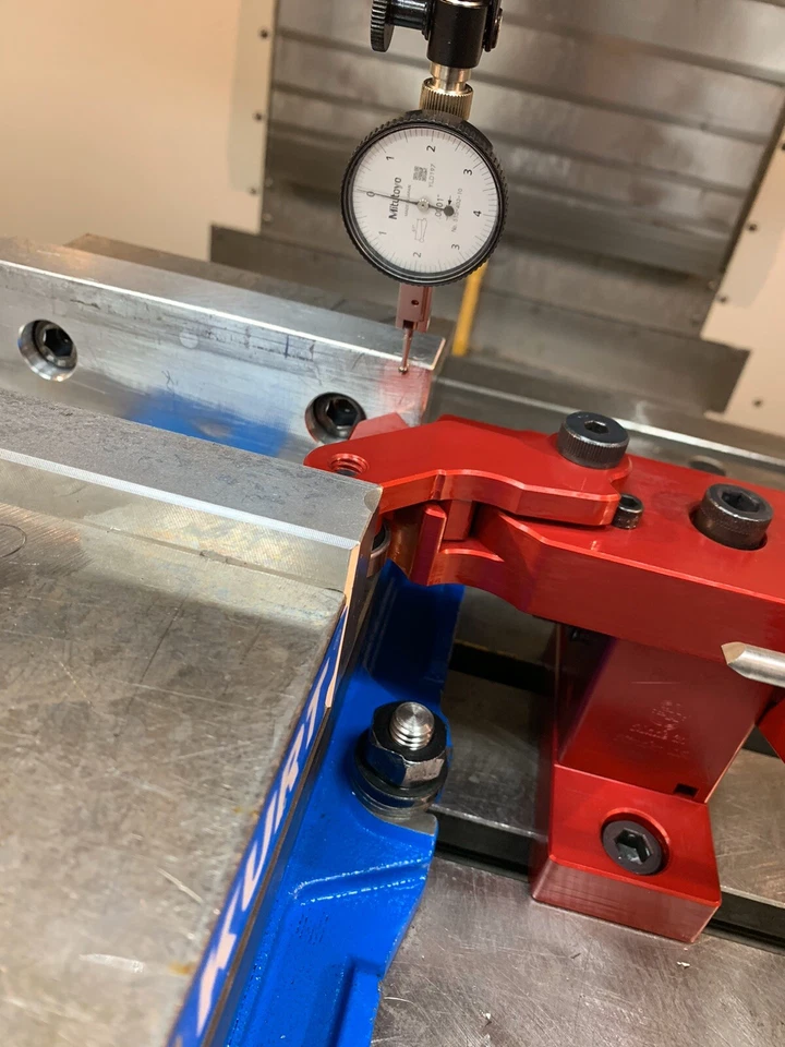 Setter de tornillo de punto de pivote, herramienta paralela o cuadrada A Vice Foto 3 de 4